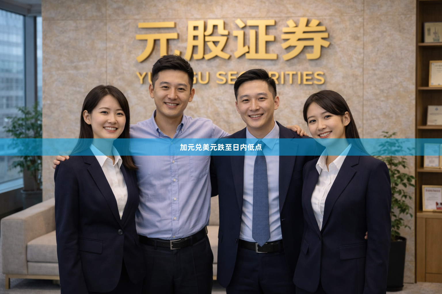 加元兑美元跌至日内低点