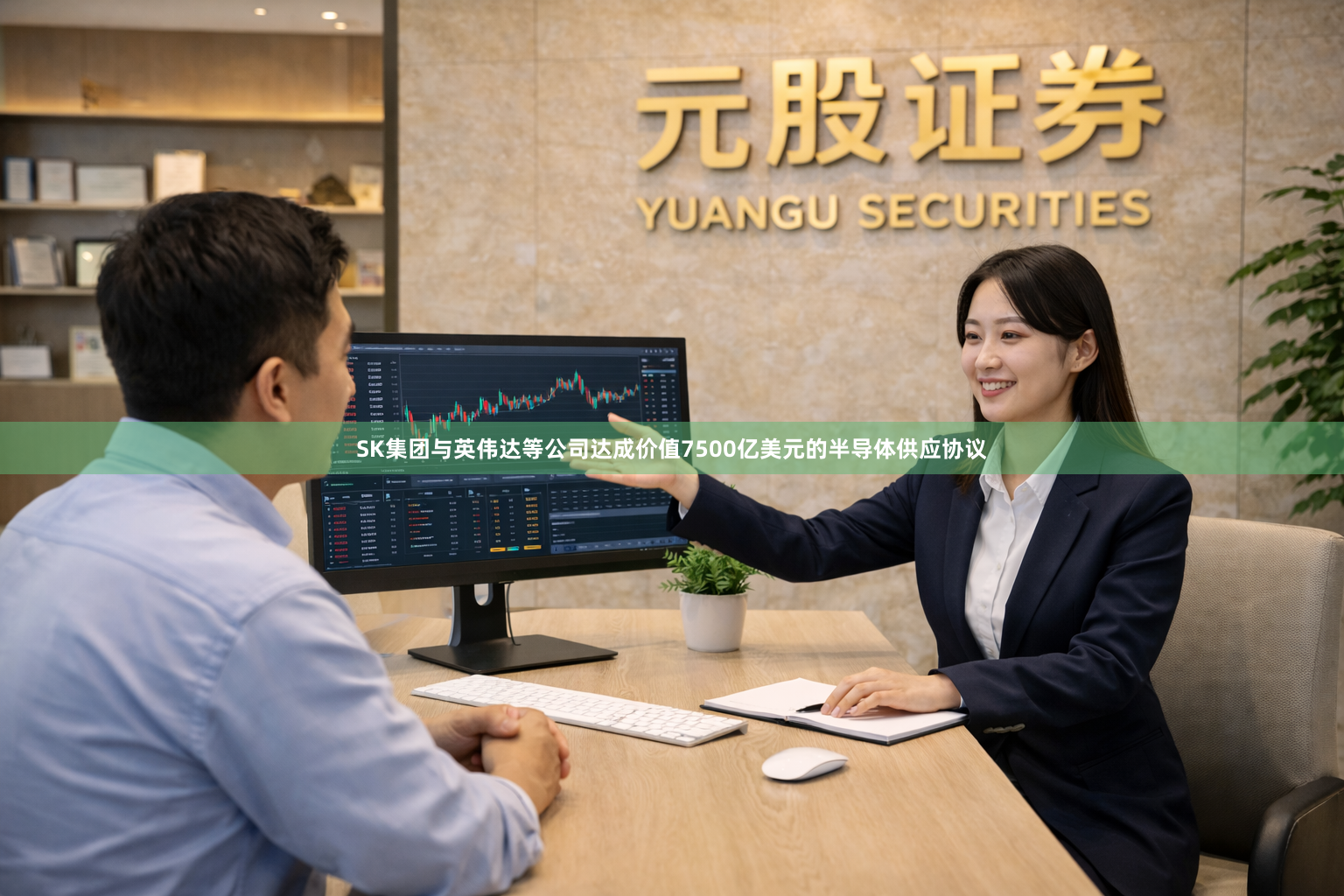 SK集团与英伟达等公司达成价值7500亿美元的半导体供应协议